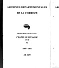 Mariages (1869-1881)