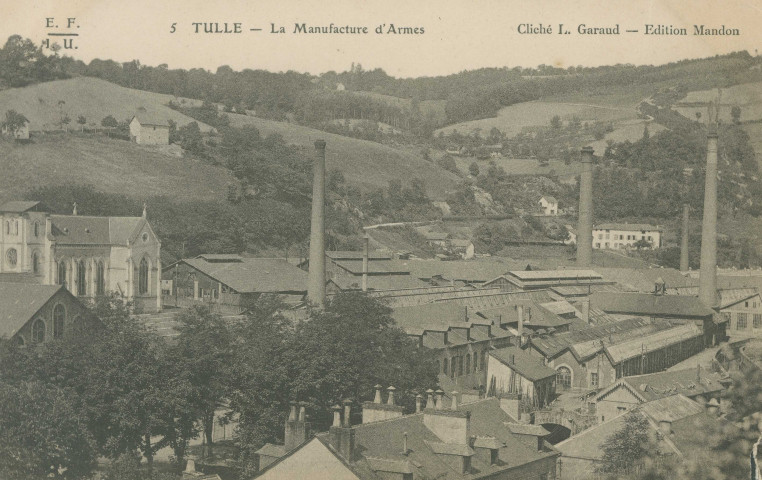 Tulle : "5 Tulle - La Manufacture d'armes".