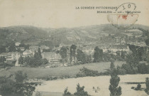 Beaulieu-sur-Dordogne : "La Corrèze pittoresque - Beaulieu - 206 - Vue générale".