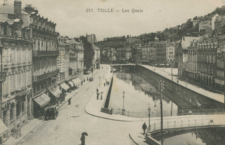 Tulle : "211. Tulle - Les quais".