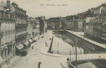 Tulle : "211. Tulle - Les quais".