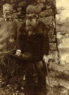 Gimel-les-Cascades : un mendiant.