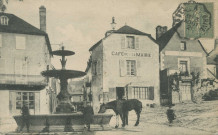 Meymac : la fontaine.