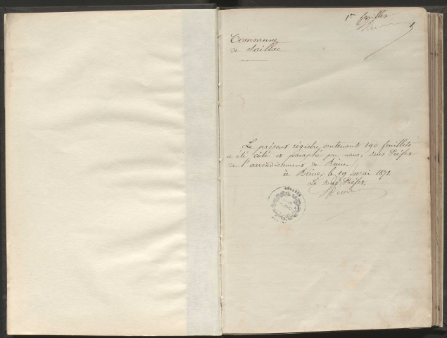 Délibérations du conseil municipal. 11 mai 1871-13 décembre 1885