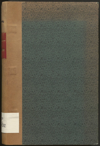 Délibérations du conseil municipal. 21 juin 1874-10 juin 1900