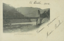 Neuvic : "Pont de Saint-Projet (Corrèze)".