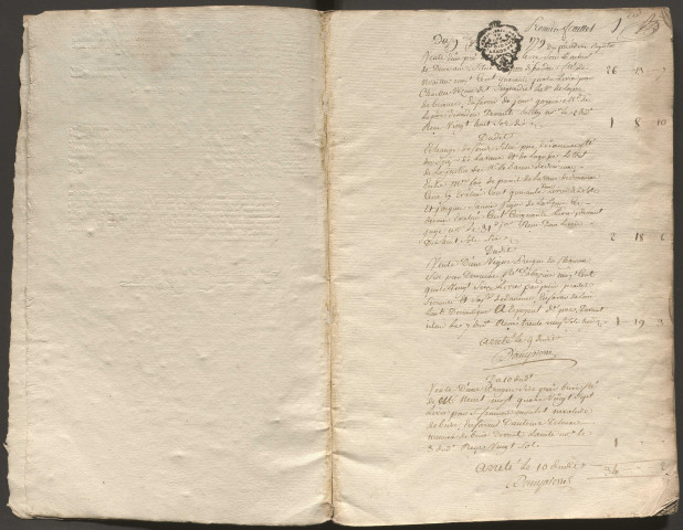 9 février 1779-16 juillet 1779