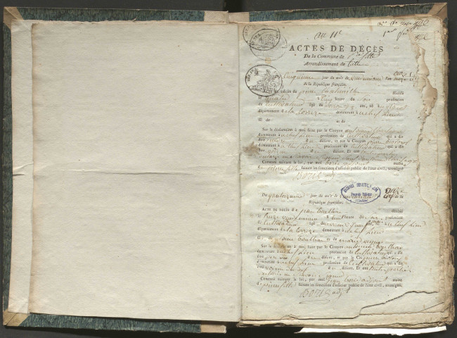 Décès (1803-1824)