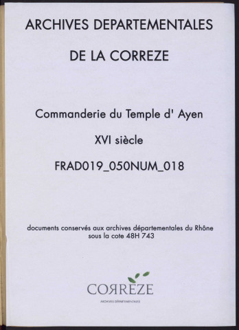 XVI siècle