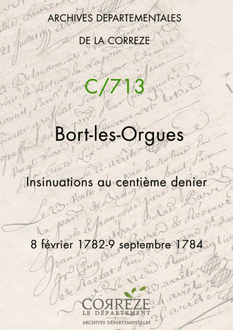 8 février 1782-9 septembre 1784