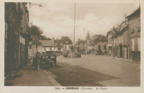 Lubersac : "Lubersac (Corrèze) - La place".