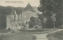 Saint-Martial-Entraygues : "Beaux sites de la Corrèze - 104. Château du Gibanel, près Argentat".