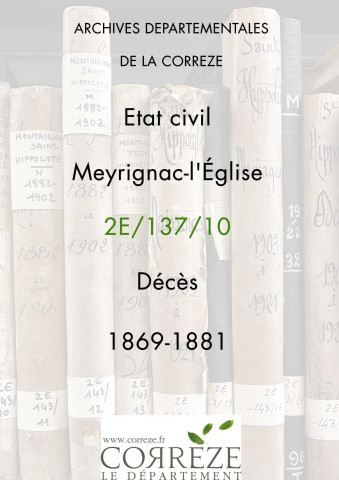 Décès (1869-1881)