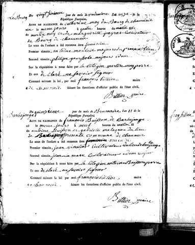 Naissances (1803-1848)