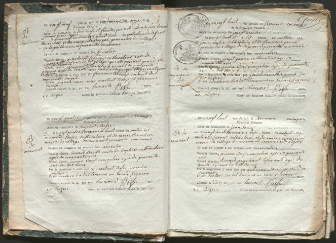 Naissances (1803-1823)