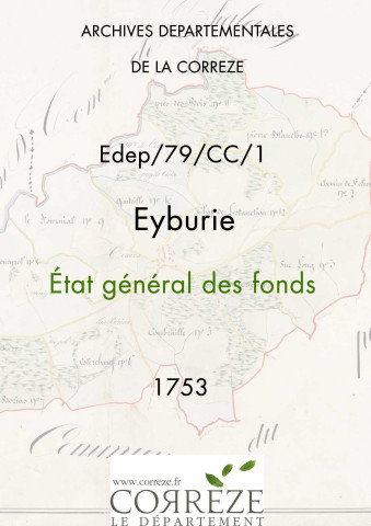 État général des fonds. 12 juillet-25 août 1753