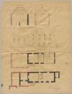 Mobilier ; construction de l'école des filles.