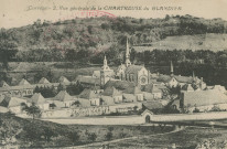 Beyssac : "Corrèze - 2 - Vue générale de la Chartreuse du Glandier".