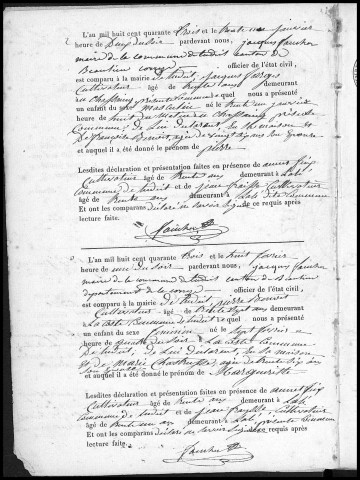 Naissances (1843-1882)