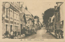 Ussel : "34 Ussel. - L'avenue Thiers".