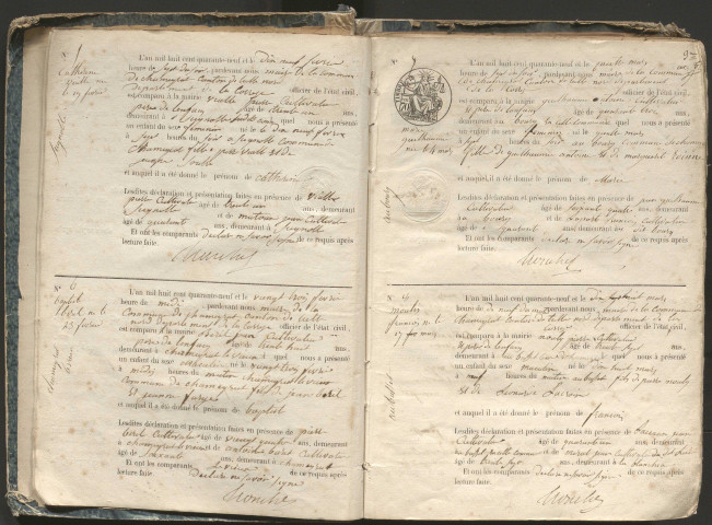 Naissances (1849-1868)