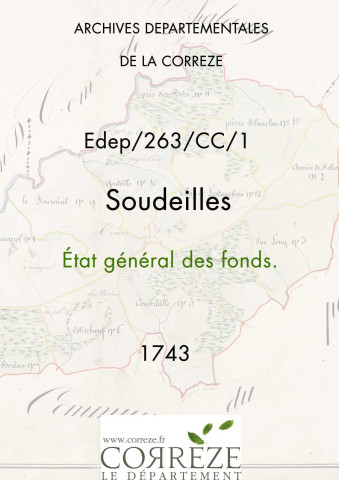 État général des fonds.