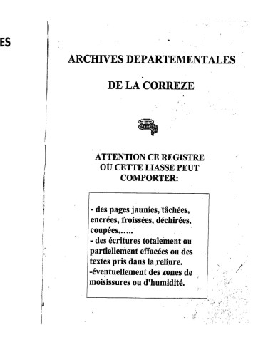 Naissances, mariages, décès (1873-1882)