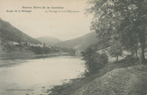 Soursac : "Beaux sites de la Corrèze - Gorges de la Dordogne - 34. Paysage en aval d'Espontour".
