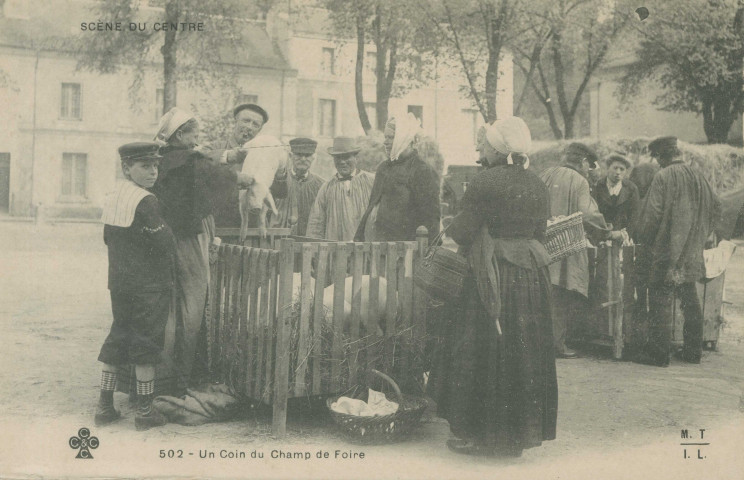 Folklore : "502 - Un coin de champ de foire".