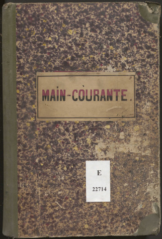 Répertoire chronologique : janvier 1872-décembre 1875