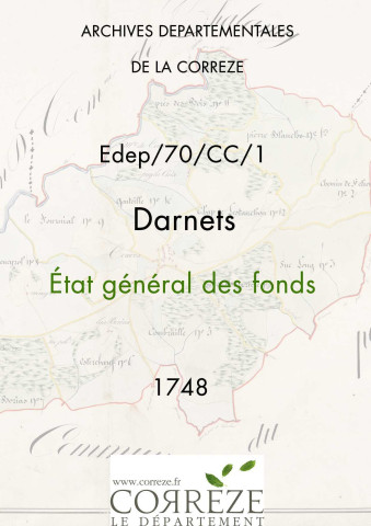 État général des fonds. 17 mai-29 juin 1748