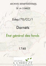 État général des fonds. 17 mai-29 juin 1748