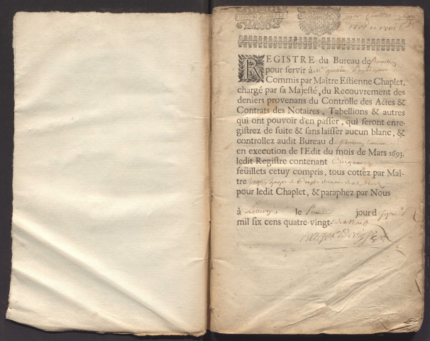 17 février 1700-31 janvier 1702