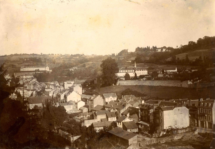 Vue générale prise du nord-ouest.