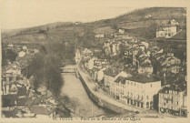 Tulle : "48. Tulle - Pont de la Bascule et les quais".