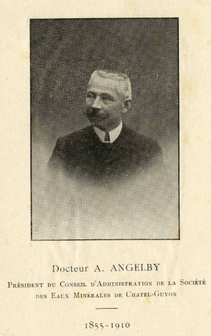 Portrait d'Albert Angelby.