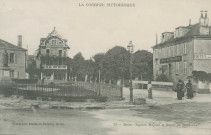 Brive-la-Gaillarde : "La Corrèze pittoresque - Brive - 24 - Square Majour et route de Bordeaux".
