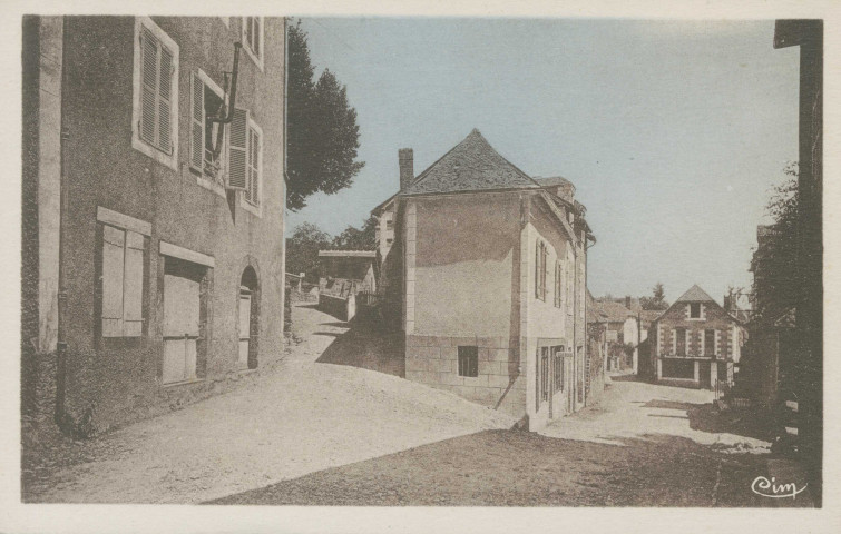 Vignols : "Vignols-Saint-Solve (Corrèze) - La grande rue".