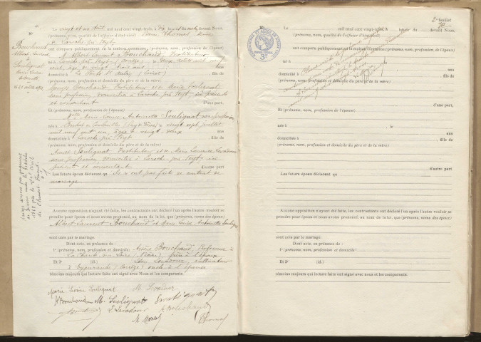 Naissances, mariages, décès (1923-1932).