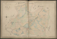 Tableau d'assemblage de la section C du Bourg