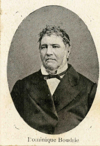 Portrait de Dominique Boudrie.