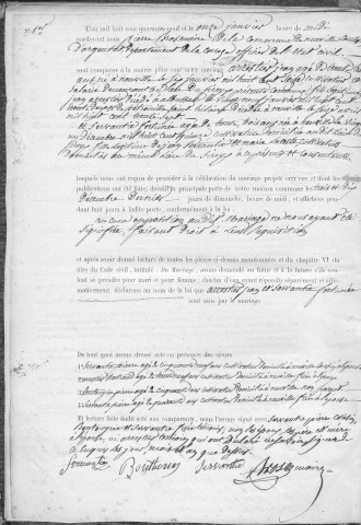 Mariages (1849-1868)