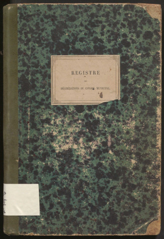 Délibérations du conseil municipal. 02 juin 1867-1er juillet 1874