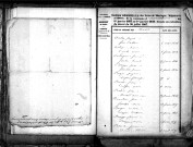 Tables décennales des mariages (1833-1842)