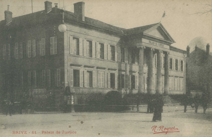 Brive-la-Gaillarde : "Brive - 11 - Palais de justice".