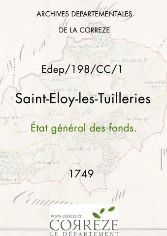 État général des fonds.