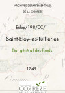 État général des fonds.