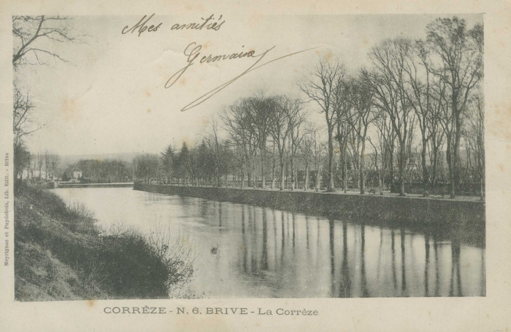 Brive-la-Gaillarde : "Corrèze - N.6. Brive - La Corrèze".