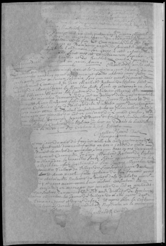 Baptêmes, mariages, sépultures (1681-1752)