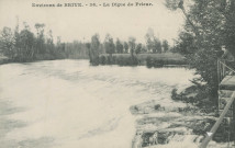 Brive-la-Gaillarde : "Environs de Brive. - 36. - La digue du Prieur.".